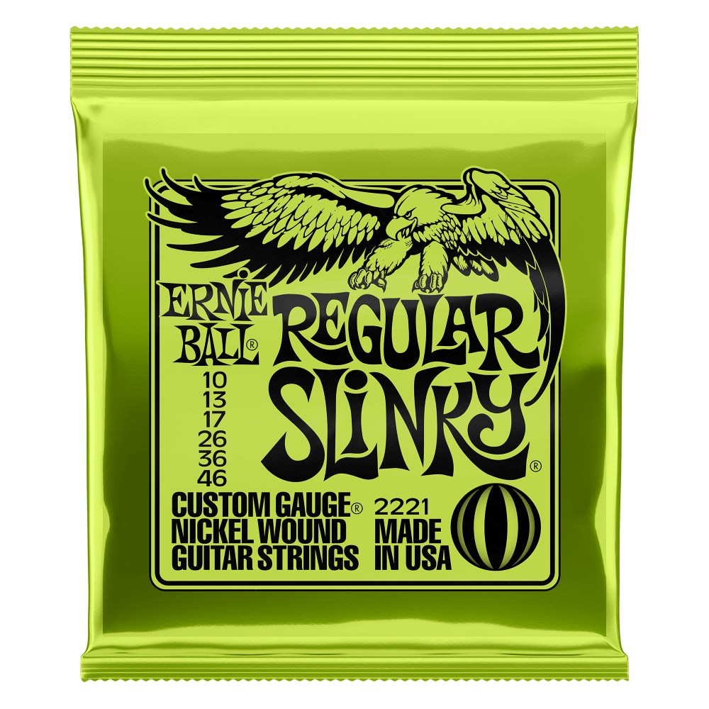 Jogo de Cordas Ernie Ball Elétrica 2221 (10-46) - Vallis Music