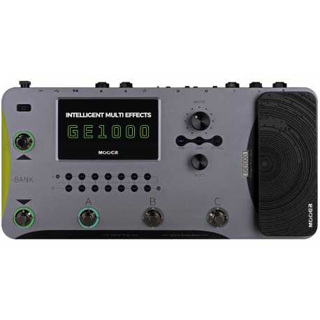 Pedaleira Multi Efeitos Mooer GE1000 - Vallis Music