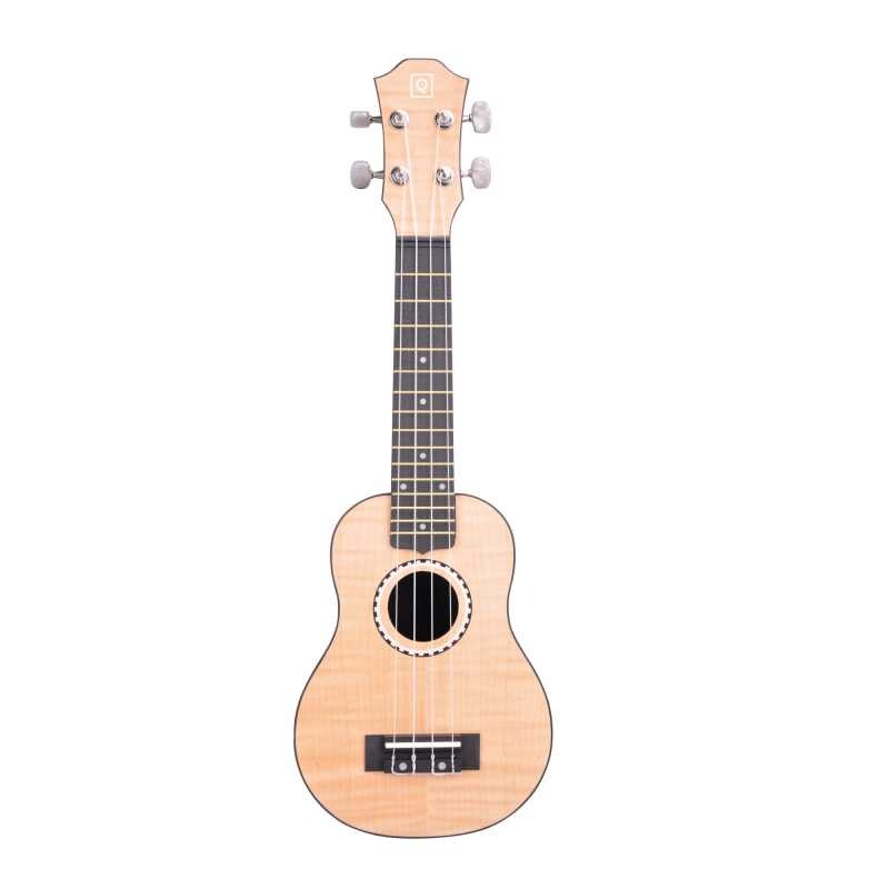 Ukulele Soprano Oqan QUK-C(FM) Flammed Maple - Vallis Music